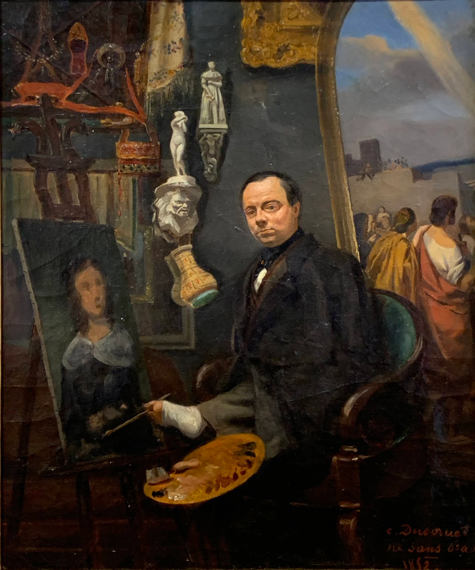 Louis20 Joseph20 Cesar20 Ducornet20 20 Self portrait2 C201852