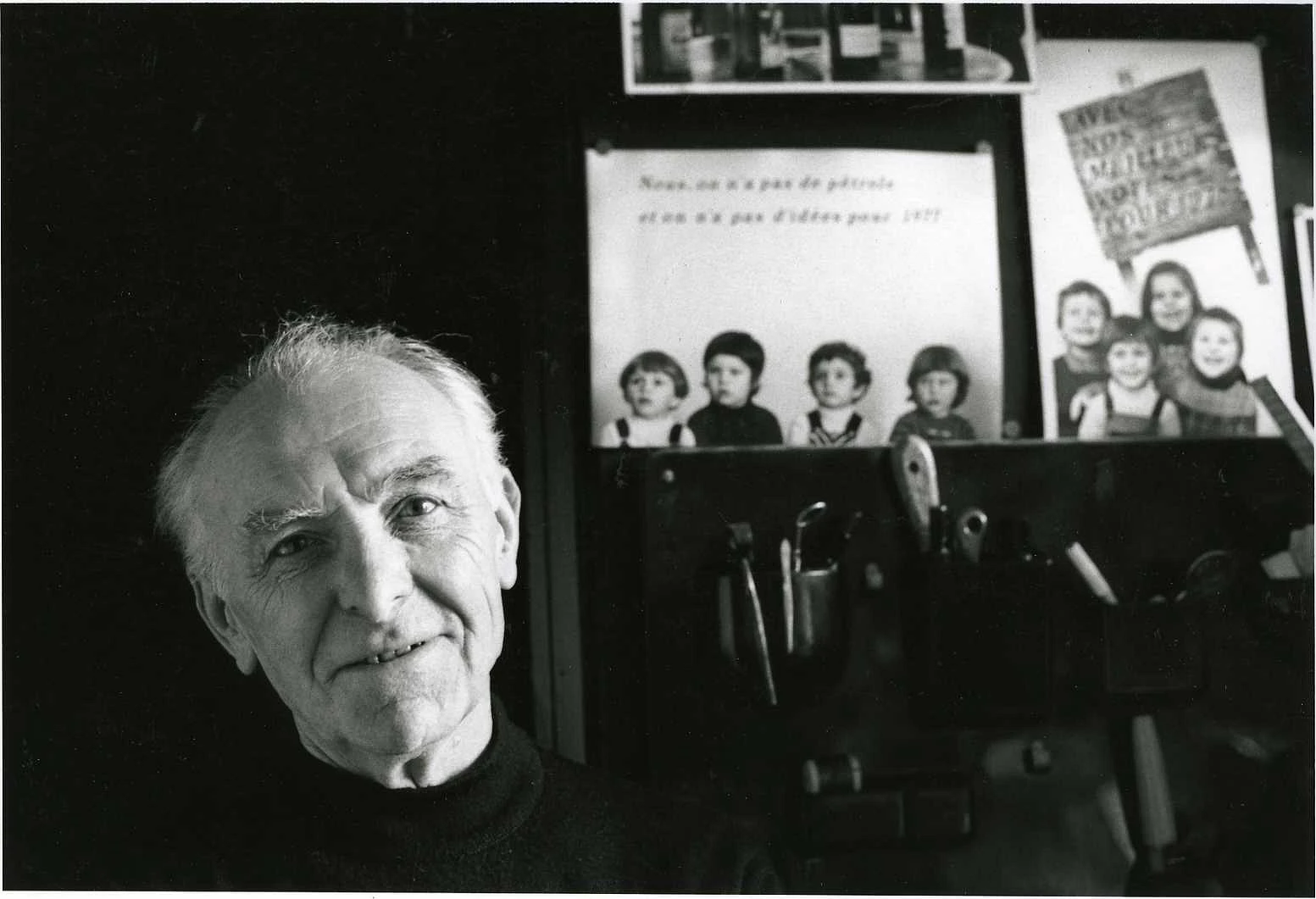 Robert20 Doisneau20photographed20by20 Bracha20 L 20 Ettinger20in20his20studio20in20 Montrouge2 C201992